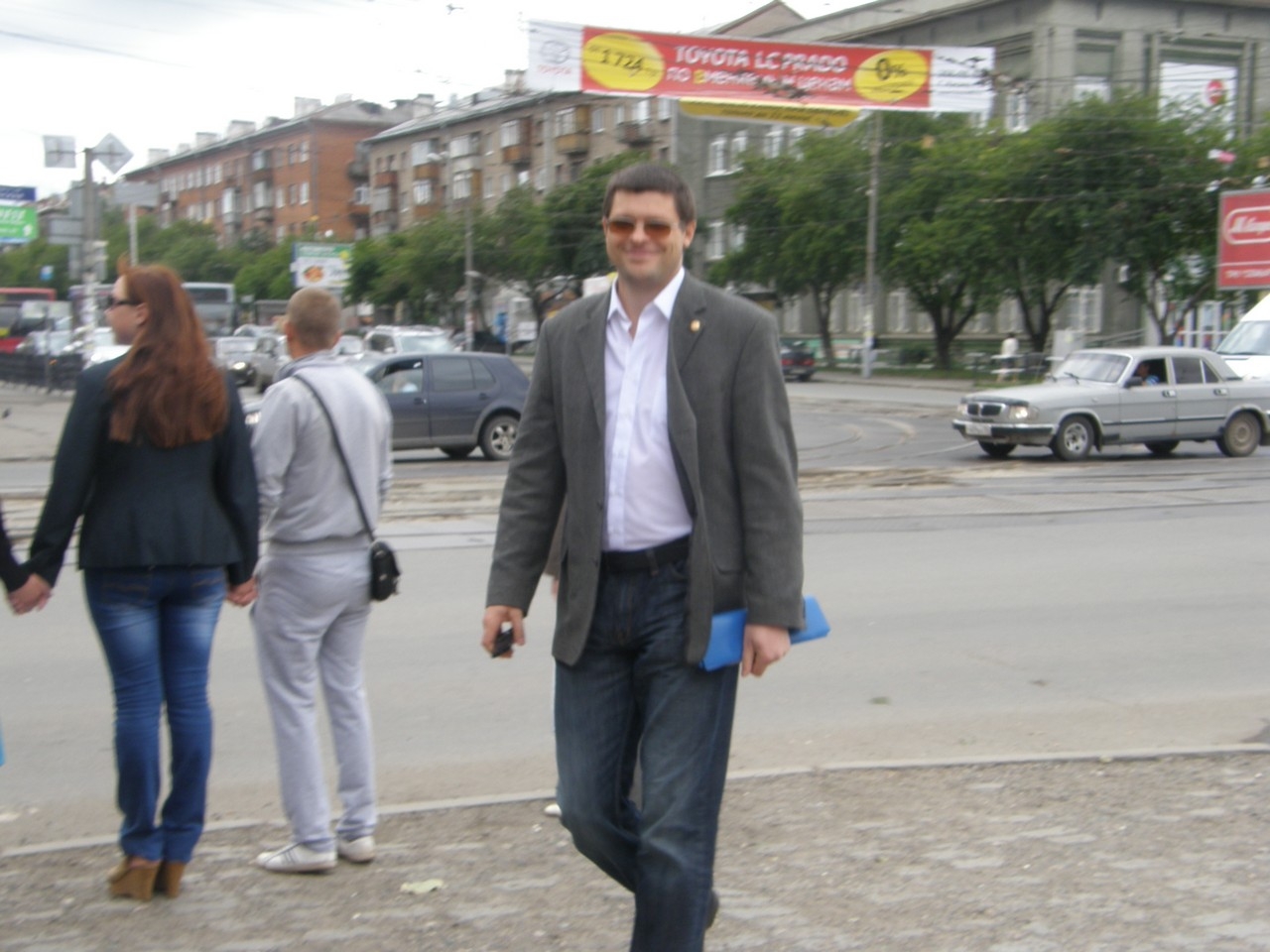 Очередной пикет в Мотовилихинском районе около цирка.