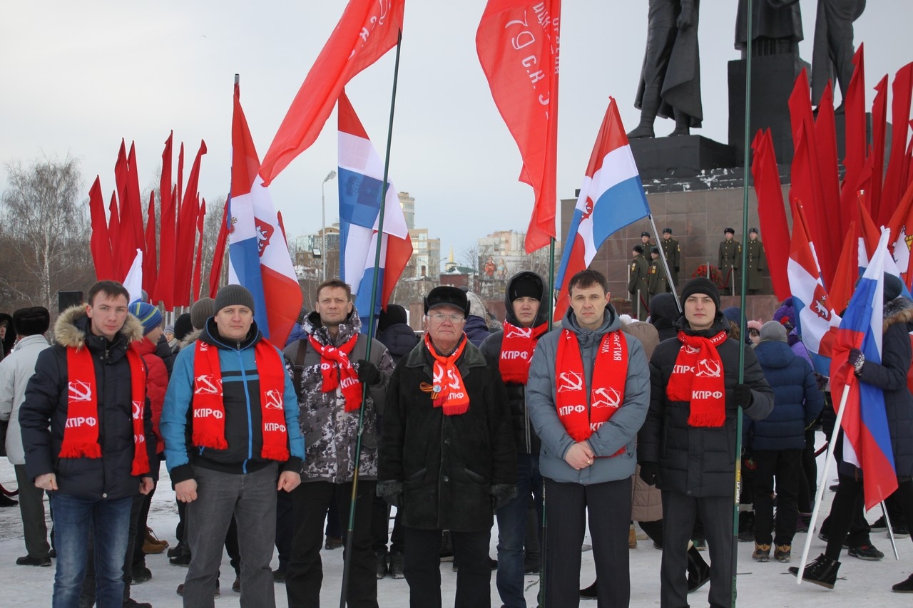 В Перми состоялась торжественная церемония, посвящённая 72-ой годовщине победы в Сталинградской битве