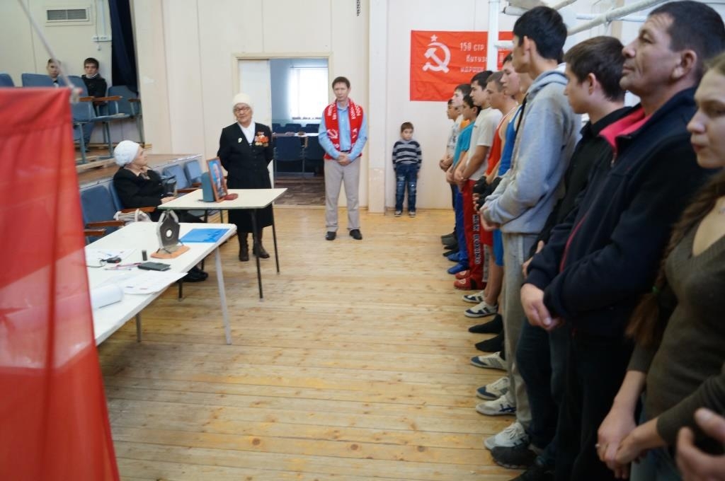 Празднование 98-ой годовщины Великой Октябрьской социалистической революции в Барде
