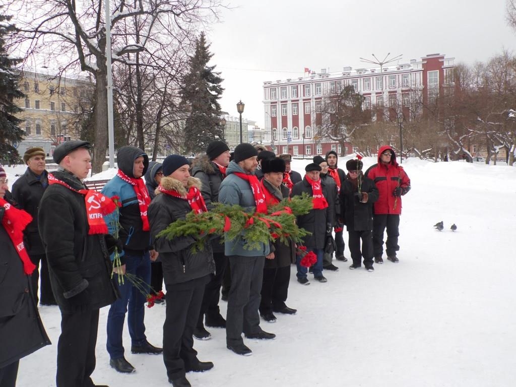 В Перми почтили память Владимира Ильича Ленина
