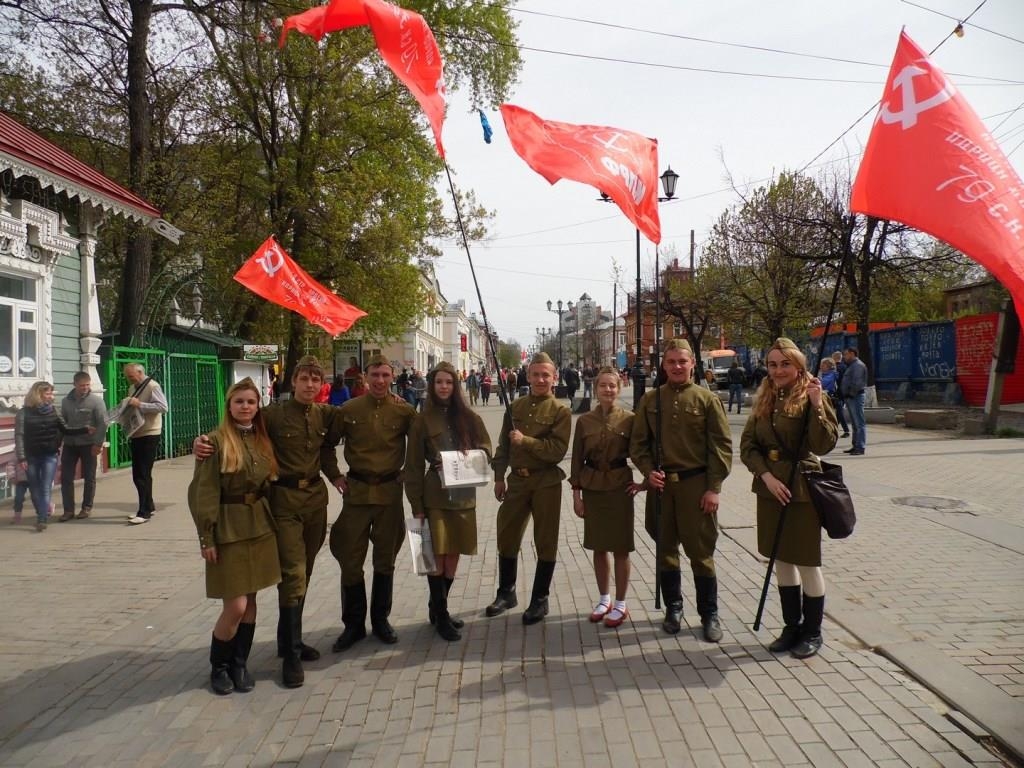 Празднование 71-ой годовщины Великой Победы в Перми