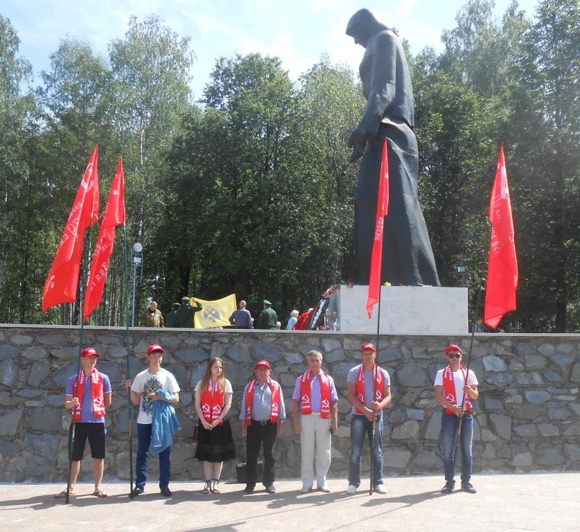 Делегация Пермского краевого Комитета КПРФ приняла участие в Ритуале воинской славы