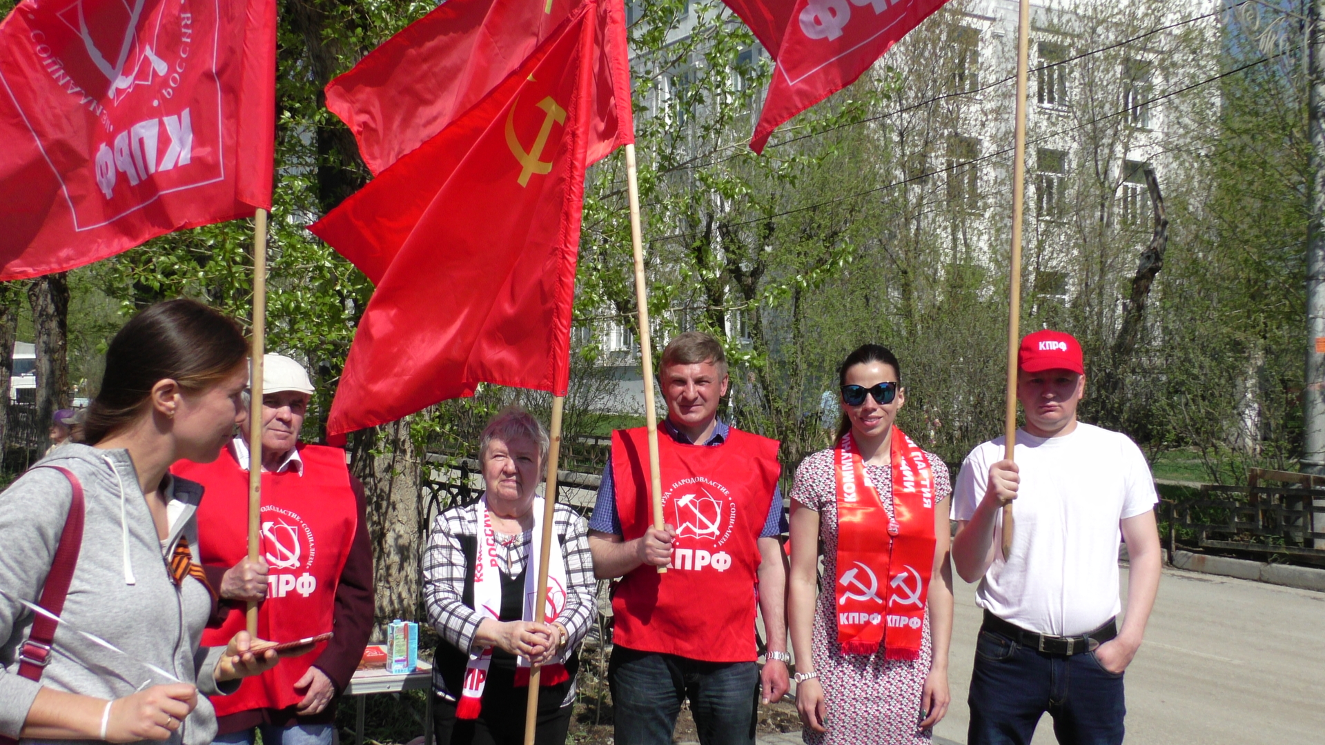 9 МАЯ В КИРОВСКОМ РАЙОНЕ.