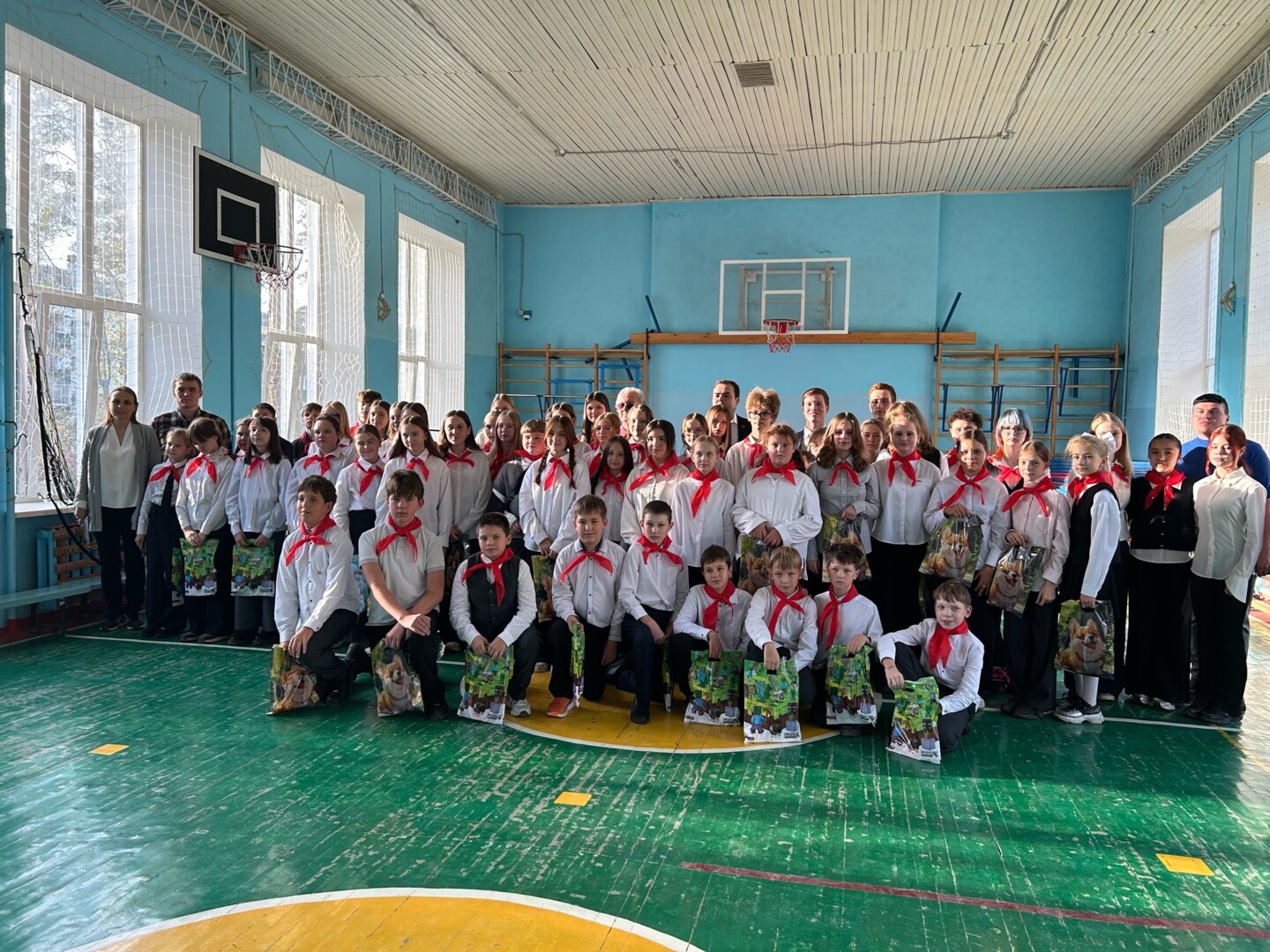 В пионерской семье — пополнение!